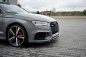 Preview: Maxton Front Ansatz V.1 für Audi RS3 8V FL Limousine schwarz Hochglanz AU-RS3-8VF-S-FD1-G
