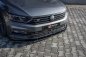 Preview: Maxton Front Ansatz V.1 für Volkswagen Passat R-Line B8 schwarz Hochglanz VW-PA-B8-RLINE-FD1-G