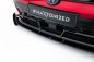 Preview: Maxton Street Pro Front Ansatz + Flaps VW Golf GTI Clubsport Mk8 Facelift schwarz Hochglanz VWGO8FGTICSCNC-FD1BRB+FSF1-G