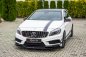 Preview: Maxton Front Ansatz für Mercedes A45 AMG W176 schwarz Hochglanz ME-A-176-AMG-FD1-G