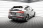 Preview: Maxton Mittlerer Diffusor Heck Ansatz DTM Look für Audi SQ5 Sportback Mk2 Facelift schwarz Hochglanz AU-SQ5-2F-SB-RD1G+RD2-G