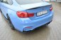 Preview: Maxton Heck Ansatz Flaps Diffusor für BMW M4 F82 schwarz Hochglanz BM-4-32-M-RSD1-G