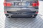 Preview: Maxton Heck Ansatz Flaps Diffusor für BMW X5 E70 Facelift M Paket schwarz Hochglanz BM-X5-70F-MPACK-RSD1-G