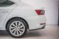 Preview: Maxton Heck Ansatz Flaps Diffusor für Skoda Superb Mk3 FL Hatchback / Kombi schwarz Hochglanz SK-SU-3F-RSD1-G