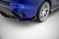 Preview: Maxton Street Pro Heck Ansatz Flaps Diffusor + Flaps Ford Audi S3 Limousine 8Y Facelift schwarz Hochglanz AUS38YFSCNC-RSD1B+RSF1-G