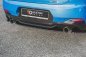 Preview: Maxton Mittlerer Diffusor Heck Ansatz für BMW X2 F39 M-Paket schwarz Hochglanz BM-X2-39-MPACK-RD1-G