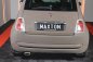 Preview: Maxton Heck Ansatz Flaps Diffusor für FIAT 500 HATCHBACK vor Facelift schwarz Hochglanz FI-500-RSD1-G
