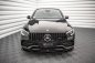 Preview: Maxton Front Ansatz für Mercedes-Benz GLC Coupe AMG-Line C253 Facelift schwarz Hochglanz ME-GLC-C253F-AMGLINE-FD1G+FD1R-G