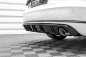 Preview: Maxton Diffusor Heck Ansatz für Audi A8 D4 schwarz Hochglanz AU-A8-D4-RS1-G