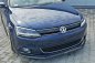 Preview: Maxton Front Ansatz V.2 für VOLKSWAGEN JETTA MK6 SEDAN vor Facelift schwarz Hochglanz VW-JE-6-FD2-G