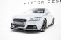 Preview: Maxton Front Flaps Audi TT S / TT S-Line 8J Facelift schwarz Hochglanz AUTT2SLINECNC-FSF1-G