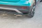 Preview: Maxton Mittlerer Diffusor Heck Ansatz für Volkswagen T-Cross schwarz matt VW-TCROSS-1-RD1-T