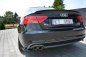 Preview: Maxton Spoiler CAP für AUDI A5 SPORTBACK S-LINE MK1 FACELIFT 8T  schwarz Hochglanz AU-A5-1F-SLINE-SB-CAP1-G