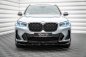 Preview: Maxton Front Ansatz V.1 für BMW X4 M-Paket G02 Facelift schwarz Hochglanz BM-X4-02F-MPACK-FD1G+FD1R-G