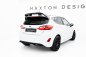 Preview: Maxton Spoiler CAP Abrisskante Ford Fiesta ST / ST-Line Mk8 / Mk8 Facelift (Spoiler FO-FI-8-ST-FH1FP) schwarz Hochglanz FO-FI-8-ST-CAP4-G