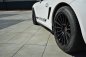 Preview: Maxton Seitenschweller Ansatz für PORSCHE CAYMAN S 987C  schwarz Hochglanz PO-CA-S-987-SD1-G