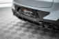 Preview: Maxton Mittlerer Diffusor Heck Ansatz für BMW X4 M-Paket G02 Facelift schwarz Hochglanz BM-X4-02F-MPACK-RD1-G