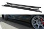 Preview: Maxton Seitenschweller Ansatz für NISSAN GT-R vor Facelift COUPE (R35-SERIES) schwarz Hochglanz NI-GTR-3-SD1-G