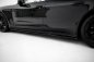 Preview: Maxton Seitenschweller Ansatz V.2 Porsche Panamera Turbo S E-Hybrid / Panamera E-Hybrid 971 schwarz Hochglanz PO-PA-971-H-SD2-G