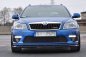 Preview: Maxton Front Ansatz V.1 für Skoda Octavia RS Mk2 FL schwarz Hochglanz SK-OC-2F-RS-FD1-G