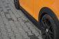 Preview: Maxton Seitenschweller Ansatz für MINI COOPER S MK3 vor Facelift 3-Türer (F56) schwarz Hochglanz MC-S-3-56-SD1-G