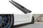 Preview: Maxton Seitenschweller Ansatz für BMW M2 F87 COUPÉ schwarz Hochglanz BM-2-87-M-SD1-G