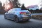Preview: Maxton Spoiler CAP Abrisskante Mercedes-Benz A AMG-Line Hatchback W177 schwarz Hochglanz ME-A-177-AMGLINE-CAP1-G