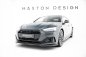 Preview: Maxton Front Ansatz V.1 Audi A5 F5 Facelift schwarz Hochglanz AU-A5-2F-SB-FD1-G