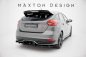 Preview: Maxton Street Pro Heckschürze Ford Focus ST Mk3 Facelift FOFO3FSTCNC-RS2BRB