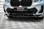 Preview: Maxton Front Ansatz V.2 für BMW X4 M-Paket G02 Facelift schwarz Hochglanz BM-X4-02F-MPACK-FD2-G