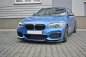 Preview: Maxton Front Ansatz V.2 für BMW 1er F20/F21 M-Power schwarz Hochglanz BM-1-F20F-M-FD2-G