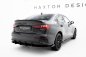Preview: Maxton Street Pro Heckschürze + Flaps Audi A3 Limousine 8Y schwarz Hochglanz AUA38YSCNC-RS1B+BRBI+RSF1-G