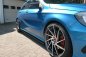 Preview: Maxton Seitenschweller Ansatz für Mercedes W176 AMG-LINE vor Facelift Carbon Look  ME-A-176-AMGLINE-SD1-C