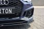 Preview: Maxton Front Ansatz V.2 für AUDI RS4 B9 schwarz Hochglanz AU-RS4-B9-FD2-G