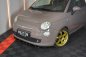 Preview: Maxton Front Ansatz V.1 für FIAT 500 HATCHBACK vor Facelift schwarz Hochglanz FI-500-FD1-G