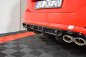 Preview: Maxton Diffusor Heck Ansatz für VW GOLF 7 R VARIANT FACELIFT  schwarz Hochglanz VW-GO-7F-R-VA-RS1-G