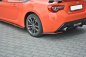 Preview: Maxton Heck Ansatz Flaps Diffusor V.2 für TOYOTA GT86 FACELIFT  schwarz Hochglanz TO-GT86-1F-RSD1RRED+RSD1-G