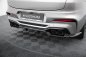 Preview: Maxton Mittlerer Cup Diffusor Heck Ansatz BMW X4 M F98 schwarz Hochglanz BM-X4M-F98-RD1G+RD2-G