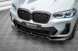 Preview: Maxton Front Ansatz V.1 für BMW X4 M-Paket G02 Facelift schwarz Hochglanz BM-X4-02F-MPACK-FD1G+FD1R-G