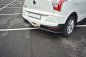 Preview: Maxton Mittlerer Diffusor Heck Ansatz für SSANGYONG TIVOLI schwarz Hochglanz SY-TI-1-RD1-G