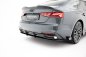 Preview: Maxton Hintere Seiten Flaps Audi A5 F5 Facelift schwarz Hochglanz AUA52FSBCNC-RSF1-G