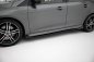 Preview: Maxton Side Flaps Ford Focus ST Mk3 Facelift schwarz Hochglanz FOFO3FSTCNC-SF1-G