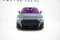 Preview: Maxton Front Ansatz V.2 Audi S8 / A8 S-Line D5 Facelift schwarz Hochglanz AU-S8-D5F-FD2-G