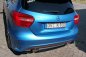 Preview: Maxton Mittlerer Diffusor Heck Ansatz für Mercedes W176 AMG-LINE vor Facelift schwarz Hochglanz ME-A-176-AMGLINE-RD1-G