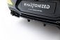 Preview: Maxton Mittlerer Cup Diffusor Heck Ansatz BMW X4M F98 Facelift schwarz Hochglanz BM-X4M-F98F-RD1G+RD2-G