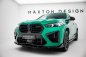 Preview: Maxton Front Ansatz V.2 BMW X6 M F96 Facelift schwarz Hochglanz BM-X6-F96F-M-FD2-G