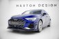 Preview: Maxton Front Ansatz V.3 Audi A3 S-Line Limousine / S3 Limousine 8Y Facelift schwarz Hochglanz AU-S3-8YF-S-FD3-G