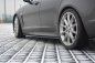 Preview: Maxton Seitenschweller Ansatz für JAGUAR XF (X250) MK1 SPORTBRAKE S-PACK schwarz Hochglanz JA-XFS-1F-SB-SD1-G