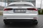 Preview: Maxton Heck Ansatz Flaps Diffusor für Audi A5 S-Line F5 Sportback  schwarz Hochglanz AU-A5-2-SLINE-SB-RSD1-G