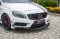Preview: Maxton Front Ansatz für Mercedes A45 AMG W176 schwarz Hochglanz ME-A-176-AMG-FD1-G